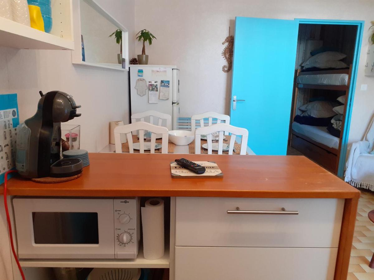 Mes Vacances A La Mer Studio 4 Pers, Parking Prive, Wifi, Linges Fournis, Climatisation Ла-Гранд-Мот Экстерьер фото